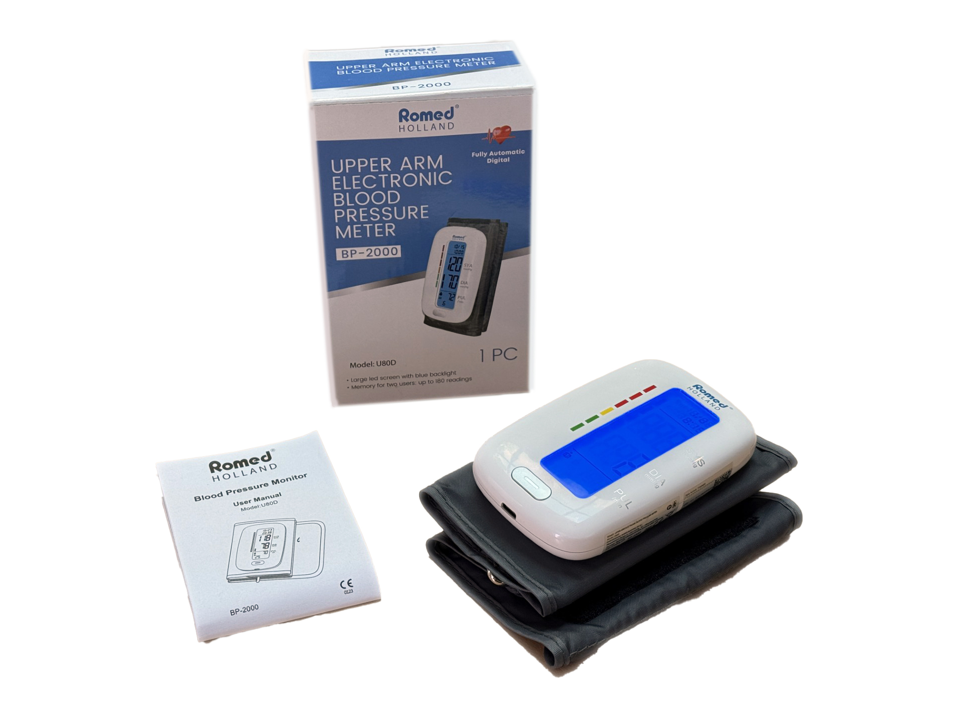 Upper Arm Electronic Blood Pressure Meter